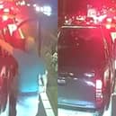 Angry lorry driver pushes over elderly man in road rage spat.