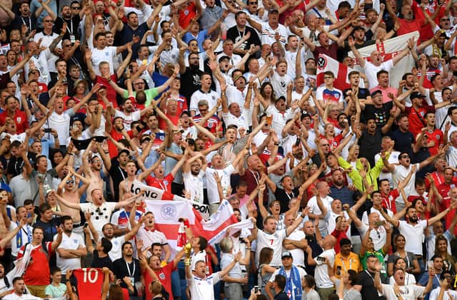 England fans