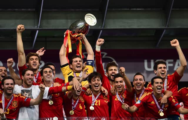 Spain win Euro 2012