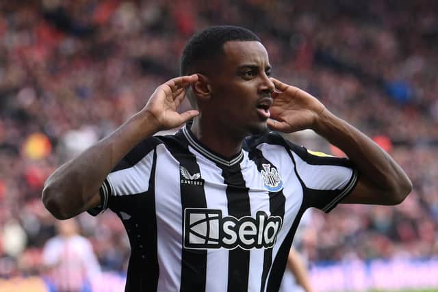 Newcastle United striker Alexander Isak