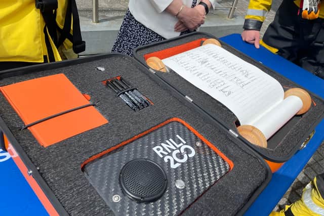The scroll is on a tour of the UK and Ireland until October, where it will end on the Isle of Man. Photo: National World.