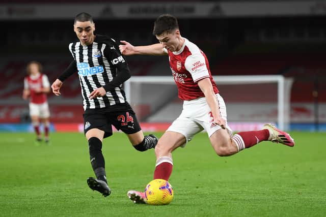 Kieran Tierney was heavily linked with a move to Newcastle last summer and now could be available for a cut-price fee.