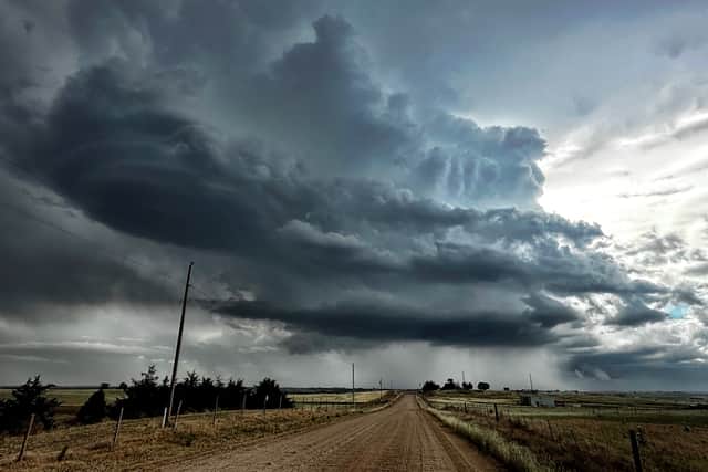 Abbi has described each storm as unique and has so far travelled through a number of US States to document them.