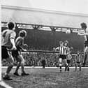 Dave scored this bullet header for Sunderland against Luton in the 1973 FA Cup run.
The talented centre half - and one-time centre forward - played 177 times for Sunderland and 65 times for England.