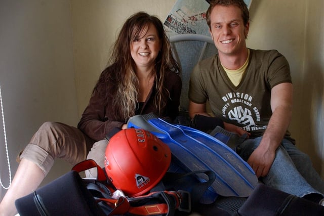 Victoria Siddoway and Paul Taylor were in the picture at Once Upon a Tyne. They were using their guest house to promote coastal sports 19 years ago.