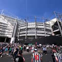 St James' Park, the home of Newcastle United