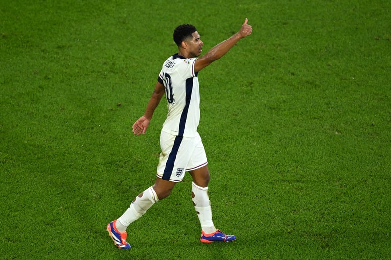 The Champions League winner was an imposing figure again for England in the heart of midfield but got tired. 