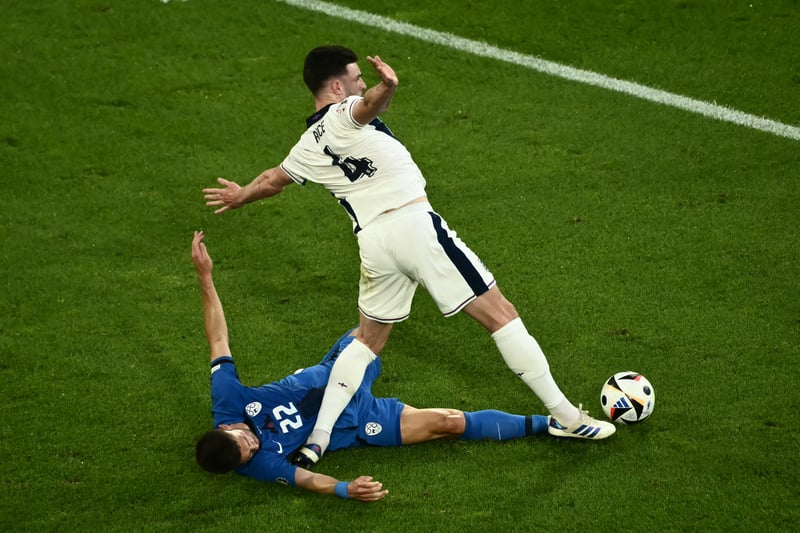 Had a shot after 75 minutes that went close but apart from that he didn't really cause many problems. 