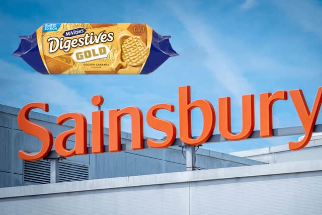 McVities are set to release Gold Digestives which will pay homage to a 1980s classic, and will launch in Sainsbury's (Photo credit: Taylor Herring/Adobe Stock)