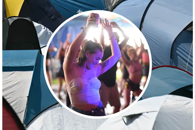 An estimated 200,000 people attended Glastonbury Festival 2024. (Photo: OLI SCARFF/AFP via Getty Images) 