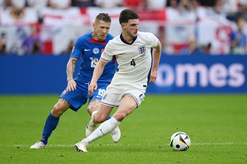 Kept the ball moving and worked hard in midfield in an attempt to revive England's fortunes. Unlucky not to have scored.