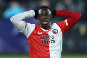 Yankuba Minteh joined Brighton for a club record fee of £33million. 