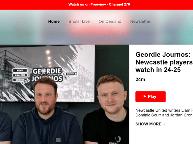 Geordie Journos is now available on Shots!