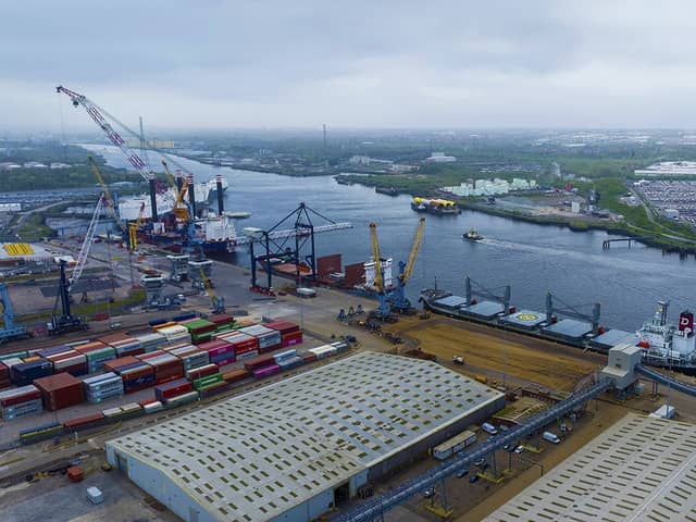 The Port of Tyne, in South Shields.