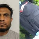 Aminan Rahman threw a suitcase containing his wife Suma Begum’s body into the River Thames after murdering her.
