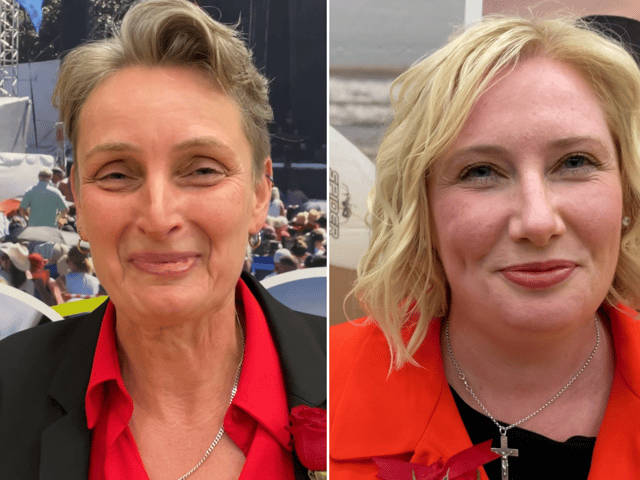 Kate Osborne (left) and Emma Lewell-Buck retained their seats in the 2024 general election. 