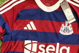Newcastle United 2024-25 Adidas away shirt (photo: Gallowgate Shots)
