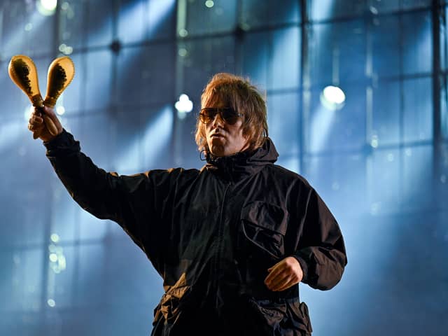 Liam Gallagher returns to Glasgow Green to headline TRNSMT 2024 on Friday - but will the weather hold out for his performance? (Credit: Getty Images)
