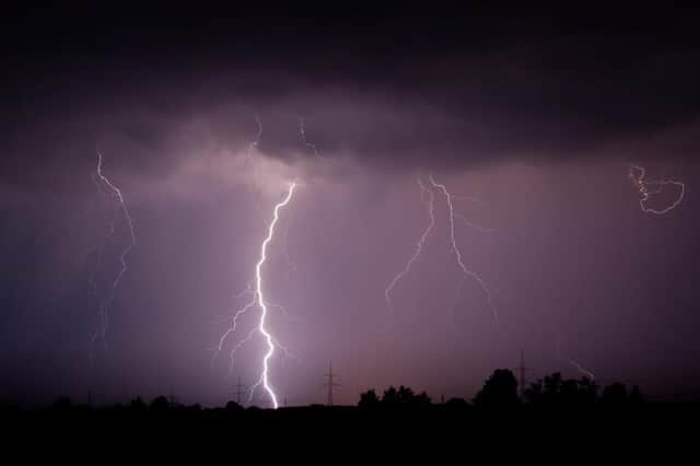 Announcing the warning on Wednesday morning, The Met Office says thunderstorms are set to hit parts of the North East