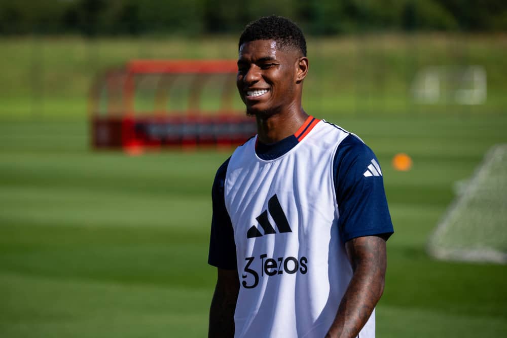 Rashford looked much better playing as part of a two-pronged attack against Man City and got a lot of the ball.