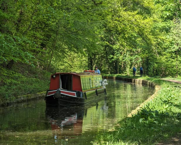 The Monmouthshire and Brecon Canal is one of the prettiest waterways in the UK
