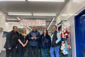 The Pets2impress team are celebrating picking up another award.