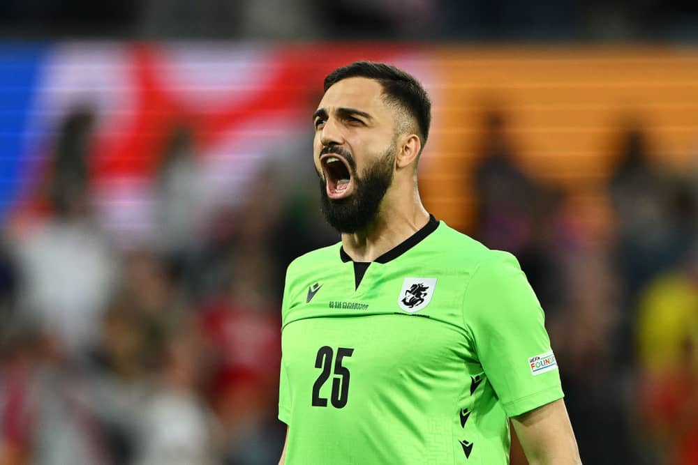 Mamardashvili shone at Euro 2024 with Georgia. 