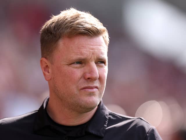 Newcastle United head coach Eddie Howe is among the contenders for the England job. 