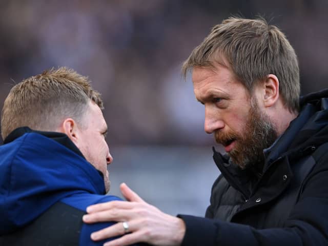 Eddie Howe and Graham Potter are among the early favourites to replace Gareth Southgate as England manager.