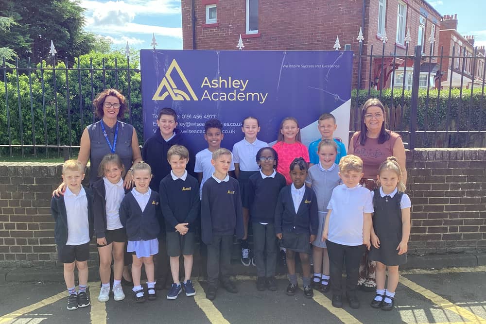 Denise Todd (left), headteacher of Ashley Academy, and Angela Hotchkiss, reception teacher at Ashley Academy, are both set to retire at the end of the school year.
