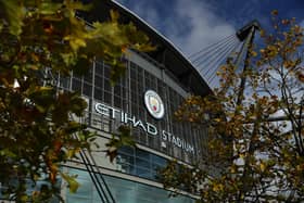 Manchester City’s Etihad Stadium. 