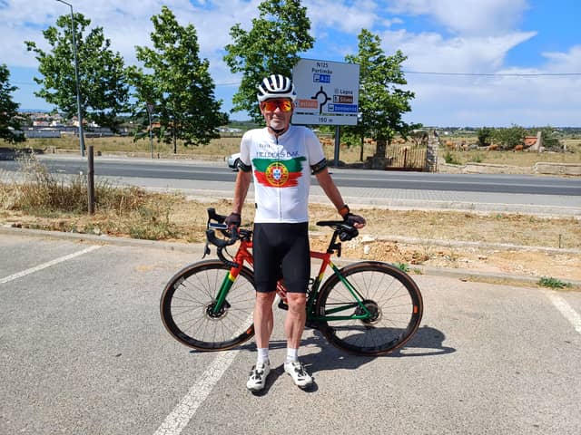 Paul Nixon is set to cycle from South Shields to southern Portugal to raise money for Tyneside Outdoors.