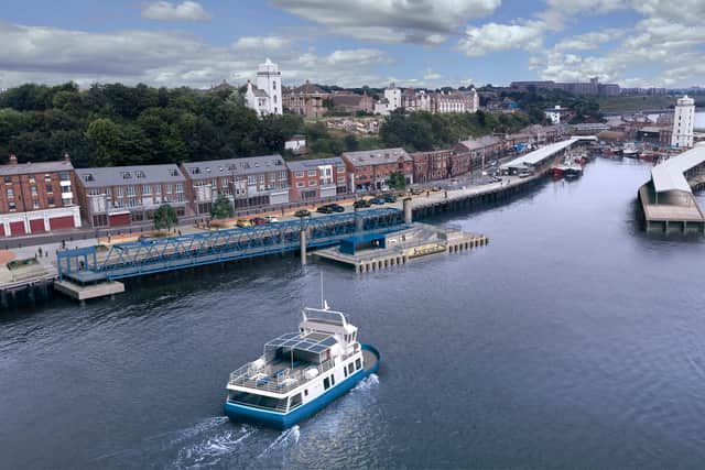 How the new Ferry landing is set to look.