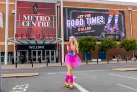 A retro-themed roller rink is coming to the Metrocentre for the summer holidays.