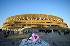 A general view prior to the preseason friendly match between Vissel Kobe and Inter Miami at National Stadium on February 07, 2024 in Tokyo, Japan. (Photo by Kenta Harada/Getty Images)