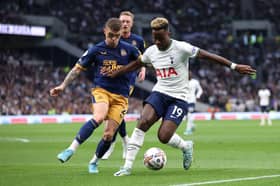 Ryan Sessegnon in action for Tottenham Hotspur against Newcastle United.
