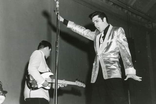 Elvis Presley who was on the big screen at The Regent in South Shields in 1962.