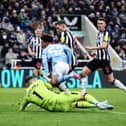 Manchester City winger Oscar Bobb. Bobb's only Premier League goal came in the dying stages of their win over Newcastle United in January.