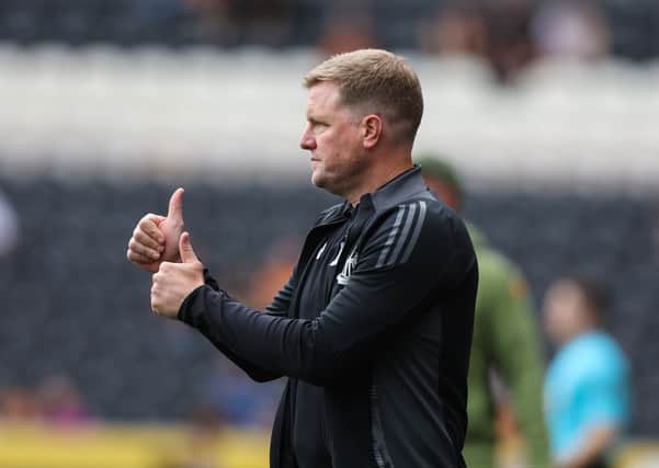 Eddie Howe manager of Newcastle United (Photo by Nigel Roddis/Getty Images)