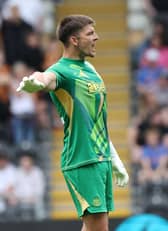 Nick Pope of Newcastle United during the Pre-Season Friendly between Hull City and NewcastleUnited at MKM Stadium on July 27, 2024 in Hull, England. (Photo by Nigel Roddis/Getty Images)