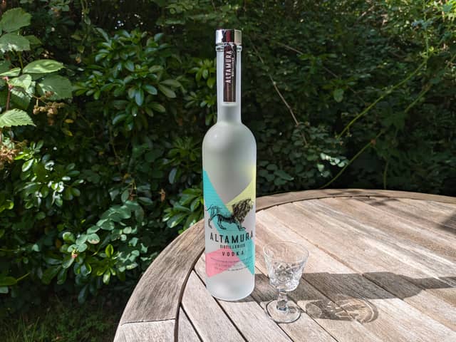Altamura Vodka that has now launched in the UK
