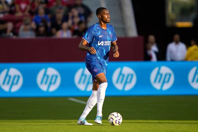 Tosin Adarabioyo in action for Chelsea. 