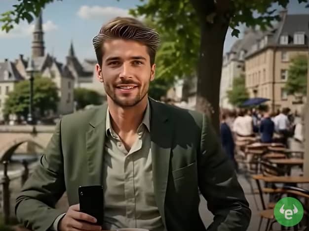 Screen grab from eToro's 'Be the investor you want to be' advert via YouTube. Photo: eToro