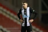 Former Newcastle United striker Elias Sorensen