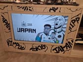 Newcastle United third kit launch in Tokyo