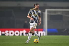 Juventus midfielder Adrien Rabiot. Rabiot has been linked with moves to Newcastle United, Man Utd and Aston Villa among others this summer