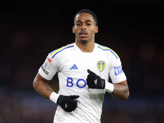 Leeds United winger Crysencio Summerville