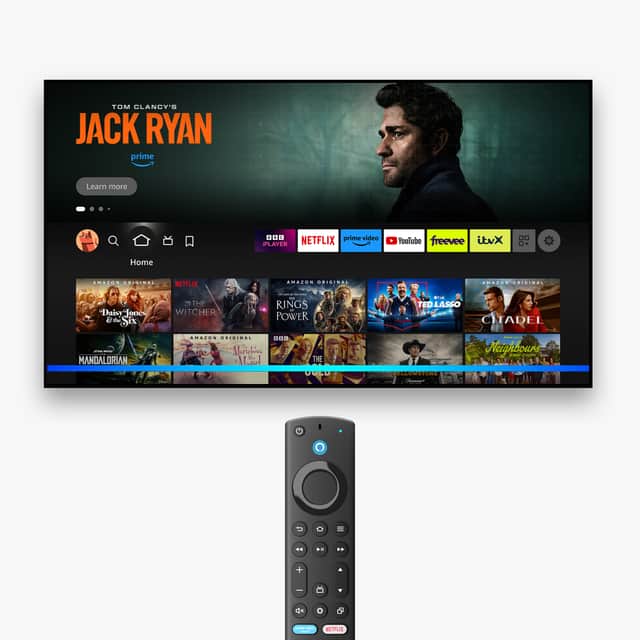 Amazon Fire TV Stick 4K Max UI. Photo: Amazon