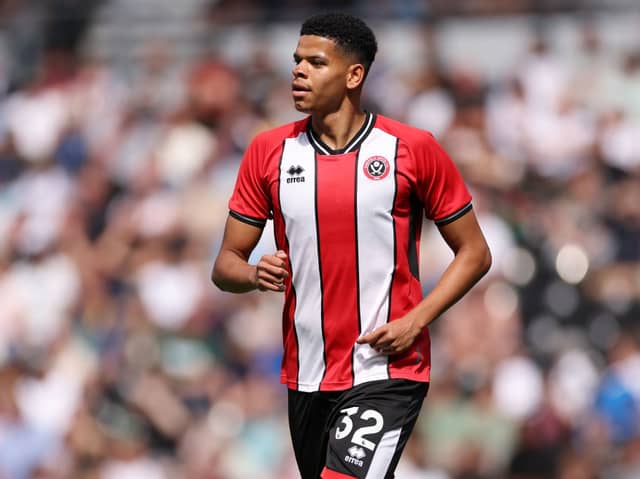 Sheffield United's Will Osula. Osula has been linked with a move to Newcastle United this summer.
