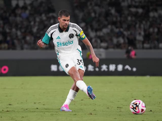 Bruno Guimaraes captained Newcastle United against Yokohama F. Marinos in Tokyo